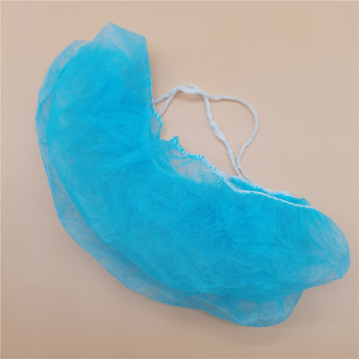 एक बार इस्तेमाल करने योग्य पीपी गैर बुना हुआ दाढ़ी कवर 45x20 सेमी 100pcs पैक