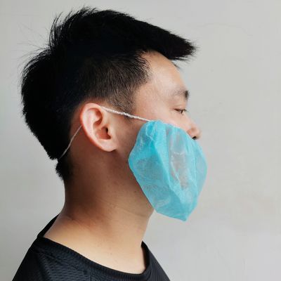 एक बार में इस्तेमाल होने वाली गैर बुना हुआ दाढ़ी कवर ISO CE प्रमाणित पर्यावरण के अनुकूल