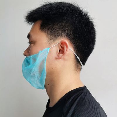 एक बार में इस्तेमाल होने वाली गैर बुना हुआ दाढ़ी कवर ISO CE प्रमाणित पर्यावरण के अनुकूल