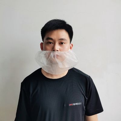 एक बार में इस्तेमाल होने वाली गैर बुना हुआ दाढ़ी कवर ISO CE प्रमाणित पर्यावरण के अनुकूल