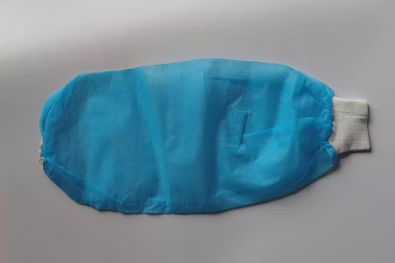बिना बुने हुए फ़ैब्रिक आर्म स्लीव डिस्पोजेबल आर्म प्रोटेक्टर 22x40cm